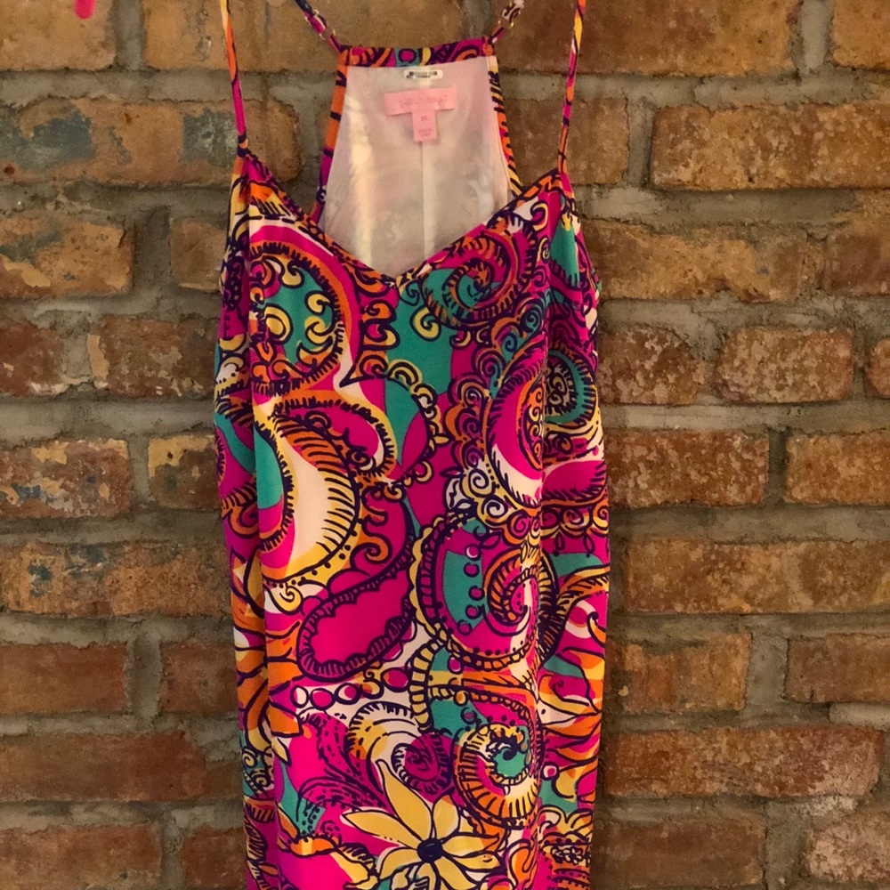Fun Lilly Pulitzer silk dress!